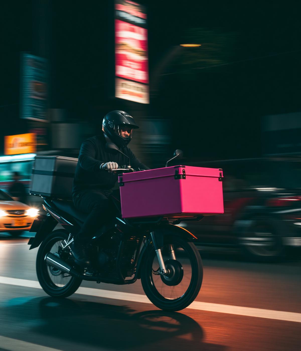 KasheXpress delivery rider